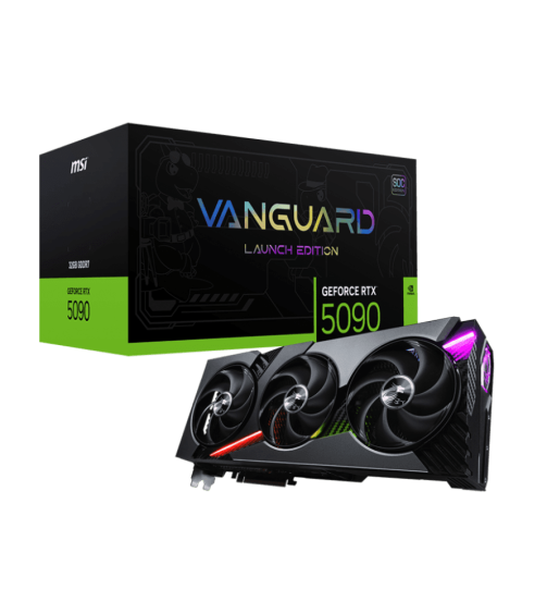 MSI Geforce RTX 5090 VANGUARD SOC LAUNCH Edition 32GB GDDR7X Graphics