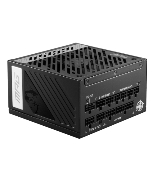 MSI MPG A1000G PCIE5 – 1000 Watt 80 Plus Gold Certified Fully Modular Power Supply
