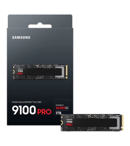 Samsung 9100 PRO 1TB PCIe 5.0 NVMe M.2 SSD