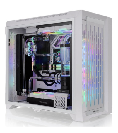 THERMALTAKE CTE C750 TG ARGB FULL-TOWER SNOW WHITE CASE (03 ARGB FANS)