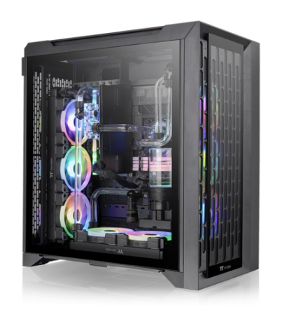 THERMALTAKE CTE C700 TG ARGB MID-TOWER BLACK GAMING CASE (03 ARGB FANS)