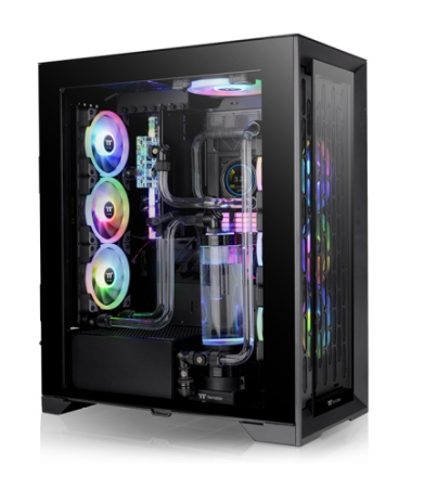 THERMALTAKE CTE T500 TG ARGB FULL-TOWER BLACK GAMING CASE (03 ARGB FANS)