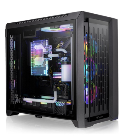 THERMALTAKE CTE C750 TG ARGB FULL-TOWER BLACK GAMING CASE (03 ARGB FANS)