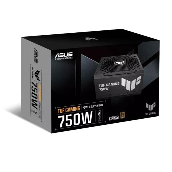 ASUS TUF Gaming 750W  80 PLUS BRONZE NON MODULAR PSU - Image 2