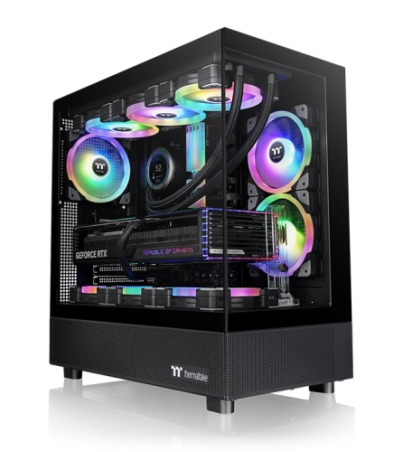 THERMALTAKE VIEW 270 TG ARGB MID-TOWER BLACK CASE (03 ARGB FANS)