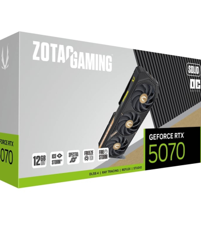 ZOTAC GAMING GeForce RTX 5070 SOLID OC 12GB