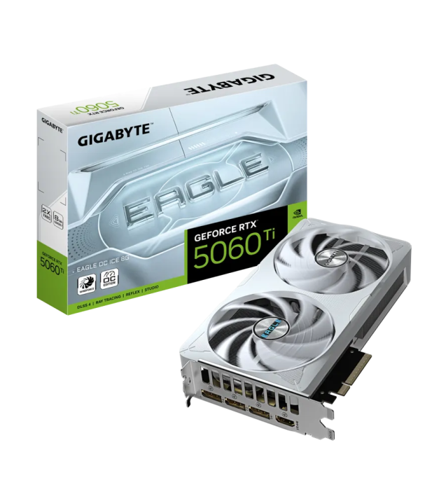 GIGABYTE GeForce RTX 5060 Ti EAGLE OC ICE 8G
