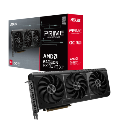 ASUS Prime Radeon RX 9070 XT OC Edition 16GB GDDR6 Graphics Card