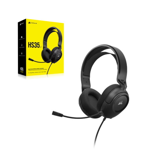 CORSAIR HS35 V2 Carbon Gaming Headset