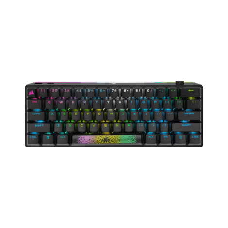 CORSAIR K70 PRO MINI WIRELESS 60% Mechanical CHERRY MX Speed Switch Keyboard with RGB Backlighting
