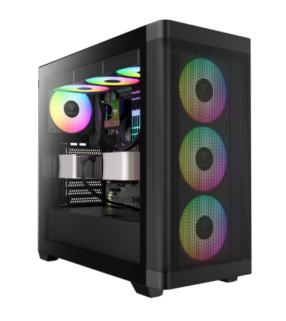 GAMDIAS Athena M3 ARGB Mid‑Tower Gaming Case