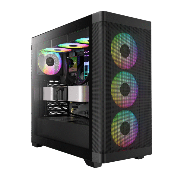 GAMDIAS Athena M3 ARGB Mid‑Tower Gaming Case