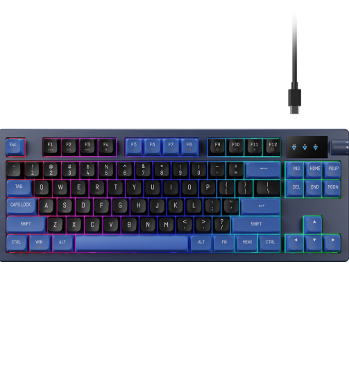GAMDIAS HERMES E7 RGB Mechanical Gaming Keyboard