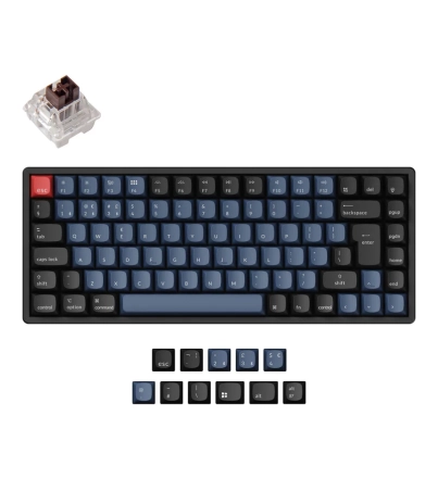 Keychron K2 Pro QMK/VIA Wireless Mechanical Keyboard ISO Layout Collection