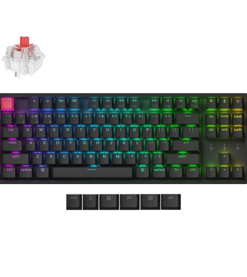 Keychron K8 QMK Wireless Mechanical Keyboard (Version 2)