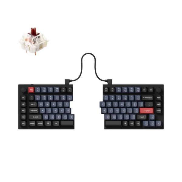 Keychron Q11 QMK Custom Mechanical Keyboard (G Pro Brown switches)