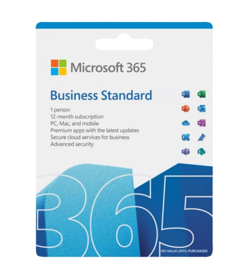 Microsoft 365 Business Standard – 1-Year, 1 User