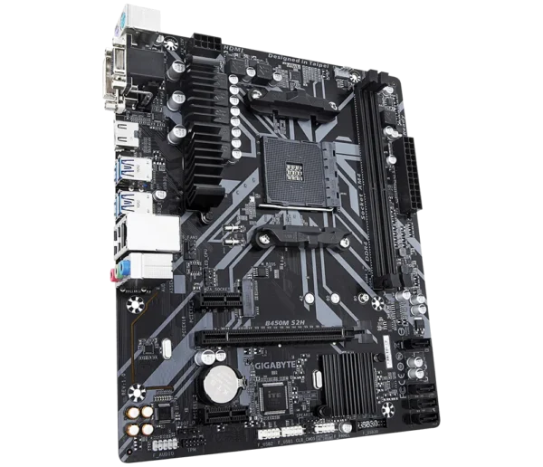 Gigabyte B450M S2H Micro ATX Motherboard - Image 2
