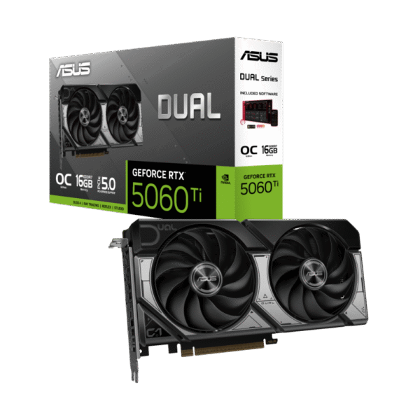 ASUS Dual GeForce RTX™ 5060 Ti 16GB GDDR7 OC Edition