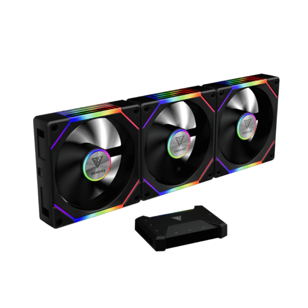 Gamdias AEOLUS P2-1203U 120mm ARGB Fan Pack