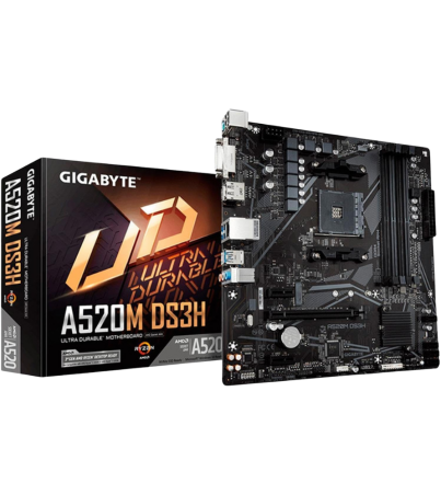Gigabyte A520M DS3H Micro ATX Motherboard