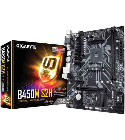 Gigabyte B450M S2H (rev. 1.x) Micro ATX Motherboard