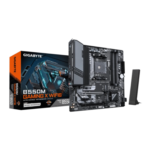 Gigabyte B550M GAMING X WIFI6 Micro ATX Motherboard