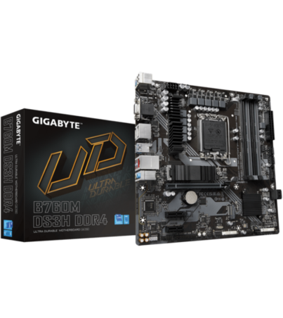 Gigabyte B760M DS3H DDR4 Micro ATX Motherboard