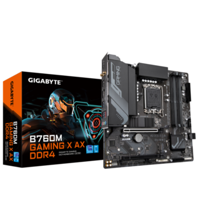 Gigabyte B760M GAMING X AX DDR4 Micro ATX Motherboard