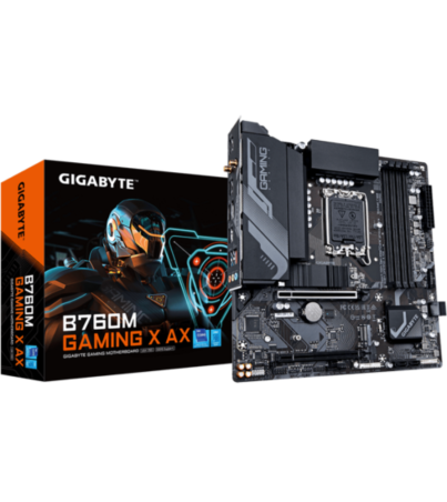Gigabyte B760M GAMING X AX DDR5 Micro ATX Motherboard