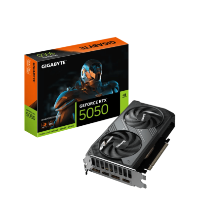 Gigabyte GeForce RTX 5050 WINDFORCE OC 8GB GDDR6 Graphics Card
