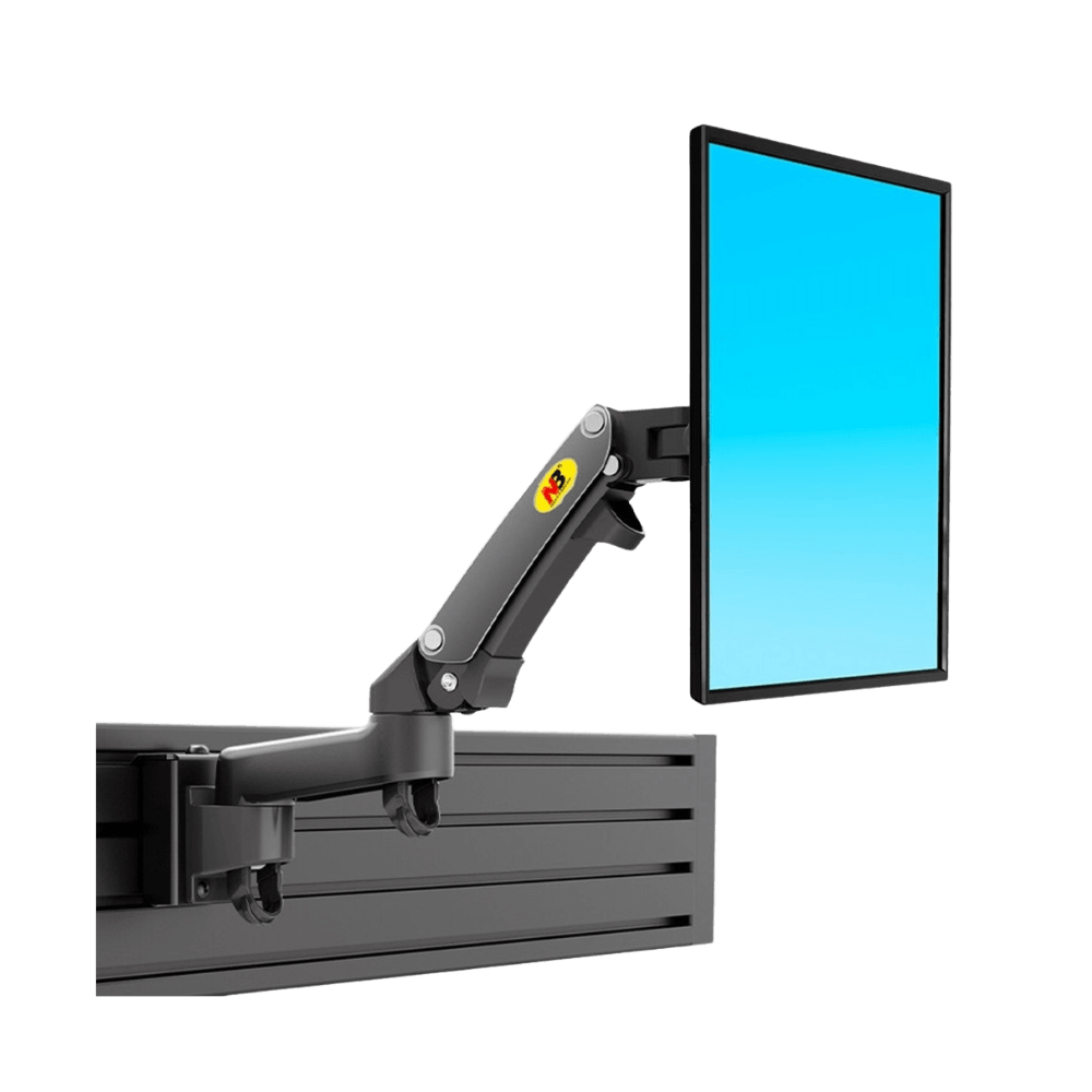 NORTH BAYOU M150 PARTITION RAIL MONITOR MOUNT 17-27 INCHES