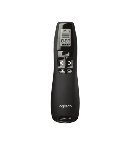 Logitech R800 Professional Presenter (Green Laser | LCD Timer | RF 2.4 GHz)