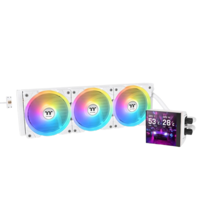 Thermaltake MAGFloe 360 Ultra ARGB Sync AIO Liquid Cooler - Snow Edition