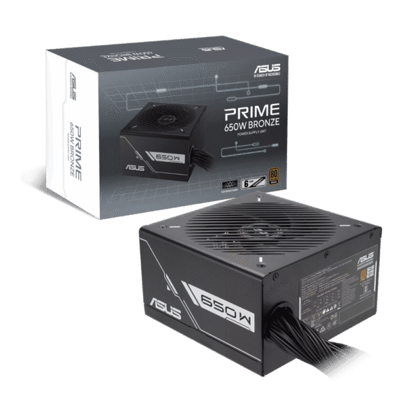ASUS Prime 650W 80 PLUS BRONZE NON MODULAR PSU