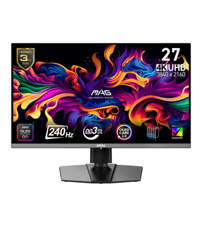 MSI MAG 272UP QD-OLED X24 240Hz | 27" 4K UHD Gaming Monitor